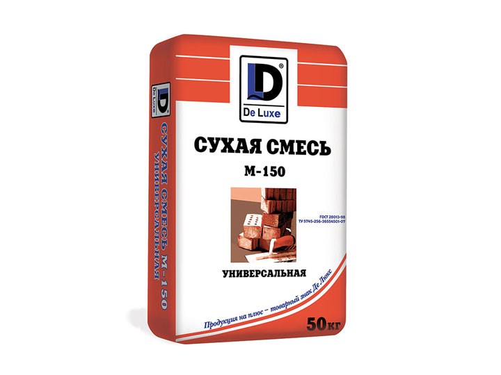 Сухая Универсальная смесь М150, 50 кг